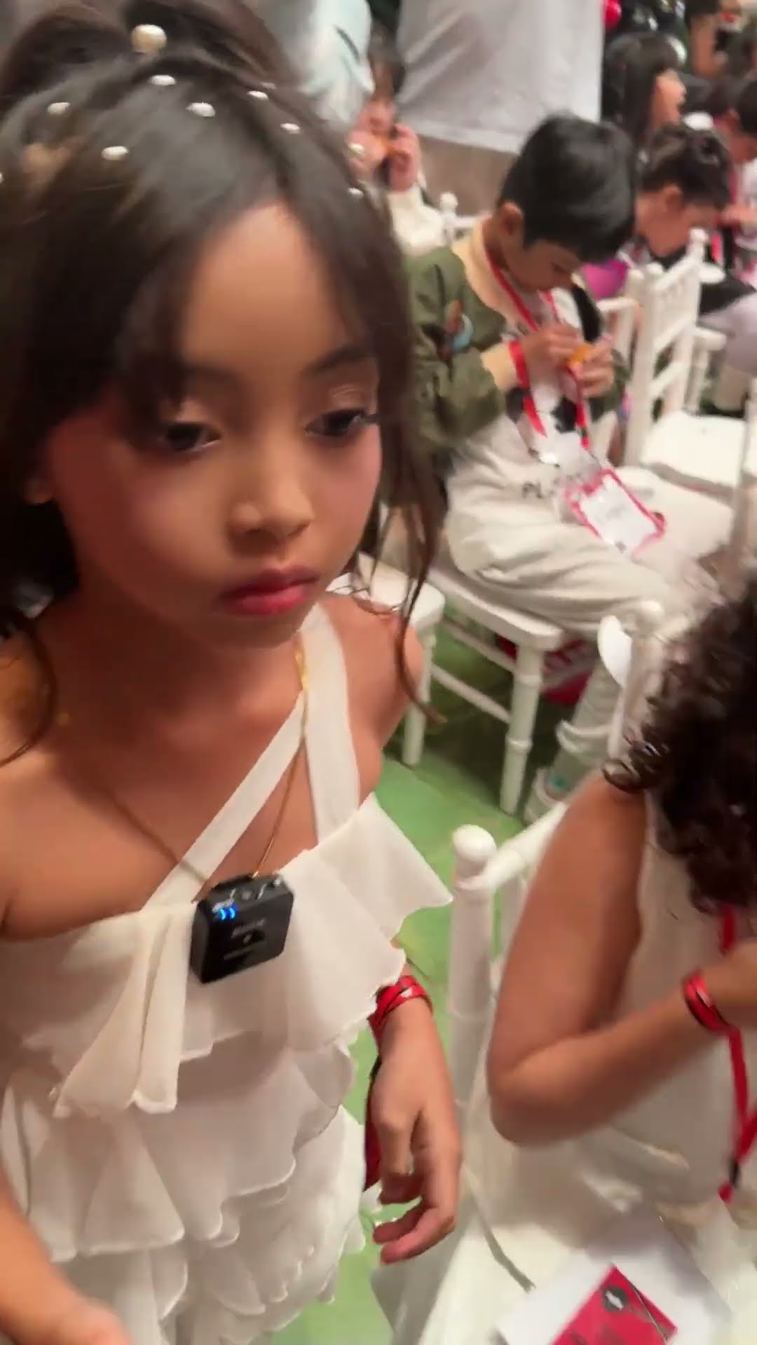 LEIKA PLAYS SQUID GAME DALGONA AT ABELLA'S BIRTHDAY ? #leika #viral #shorts #funny #kids