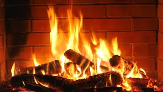 Fireplace 10 h with a Relaxing Fire (with sound)