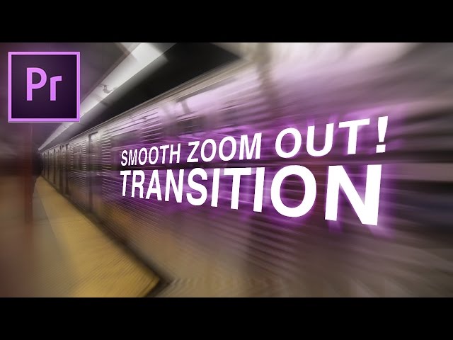 Smooth Zoom OUT Transition Effect! (Adobe Premiere Pro CC Tutorial / How to)