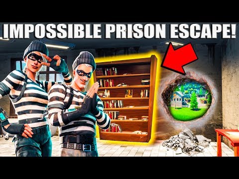 FORTNITE IMPOSSIBLE PRISON ESCAPE CHALLENGE! Epic Fortnite Creative Maps (Papa Jake)