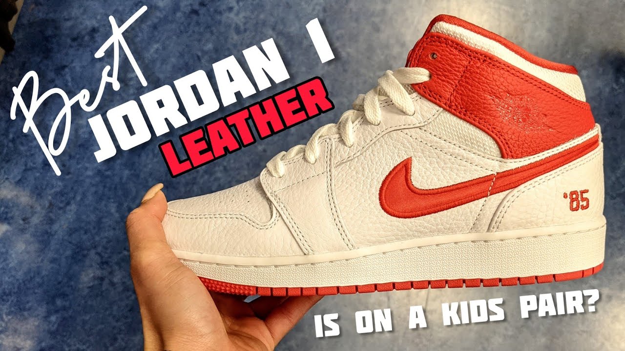 BEST QUALITY Leather is on a Jordan 1 Mid for Kids? PLUS Air Max City Pack!