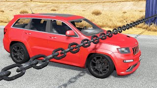 Cars Vs Chain #4 – Beamng.drive