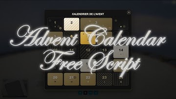 [Free] Advent Calendar Script + Admin Menu | FiveM OX