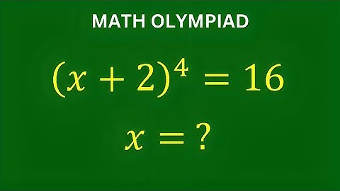 A Very Nice Math Olympiad Problem | Solve for the value of x | You Need To Know This Trick | Algebra