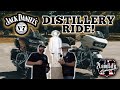 Riding harleys to the jack daniels distillery in lynchburg tennessee  2lanelife southern tour