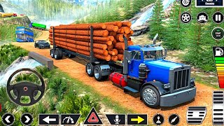 Cargo Delivery Truck Simulator - Trailer Truck Car Transporter Driving | Truck Simulator 3D Gameplay screenshot 5