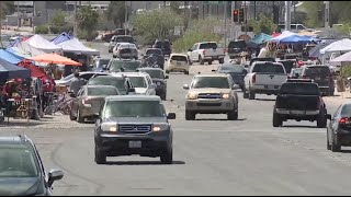 Clark County cracks down on illegal swap meet in northeast Las Vegas