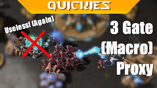 PROXYING in PvP?! Wow! - Proxy 3 Gate - Holy's Quickies