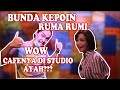 BUNDA MAIA ROOM TOUR CAFE "RUMA RUMI" BARENG EL RUMI. WOW!! CAFENYA DI STUDIO AYAH???