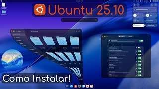 Tema MacOs Tahoe No Ubuntu 25.10  - Como Instalar, Passo a Passo.