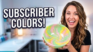 Beginner Friendly Resin Bowl With Subscriber Suggested Colors