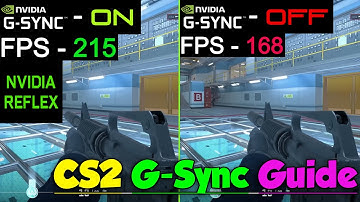 Master CS2 Settings G-Sync, V-Sync, and NVIDIA Reflex Explained