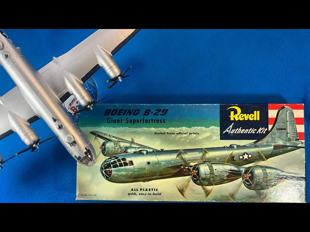 B-29 Week! Revell 1954 Giant Superfortress Vintage Model Airplane