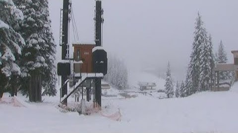 Chilly blast moves into Puget Sound with mountain snow levels dropping