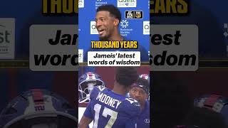 Yesterday does feel like forever ago, Jameis 😅 #newyorkgiants #jameiswinston #nfl