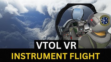 Future of flight training! Basic Instrument Flying in VTOL VR.