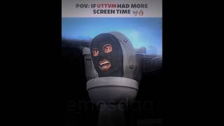 If An Tv Man Had More Screen Time Skibidi Toilet