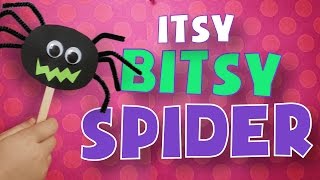 ITSY BITSY SPIDER SONG | Nursery Rhyme Songs | LOTTY LEARNS