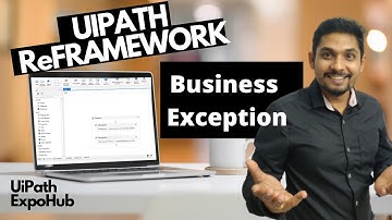 UiPath Tutorial | Business Rule Exception Uipath Example