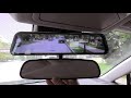 Toyota RAV4 (2019-2021): 12'' Digital Rear View Mirror With Two Dashcams. Installation And Review.