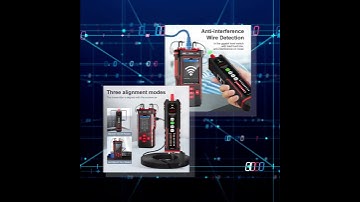 Say goodbye to tedious testing, NF-859GT will let you know every cable! 10-in-1 network cable tester