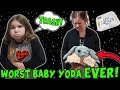 Worst Baby Yoda Ever! Somethings Wrong With Baby Yoda!