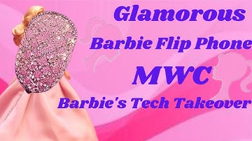 Unveiling the Fashionable Barbie Flip Phone at MWC Barcelona