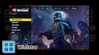 Lego Batman Legacy Of Dark Knight (Winlator Bionic Ludashi) Gameplay Test 🔥