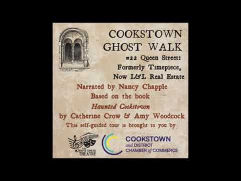 Cookstown Ghost Walk: 22 Queen Street - Timepiece & L&L Real Estate