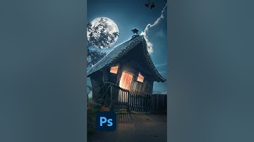 Create a spooky, haunted house with Photoshop