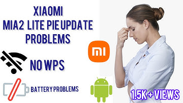 MiA2 lite pie update problems but specially wps is vanished #xiaomiindia #androidpie