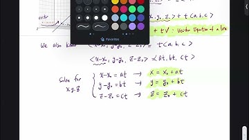 Math 3C_2.5 Equations of Lines and Planes in Space