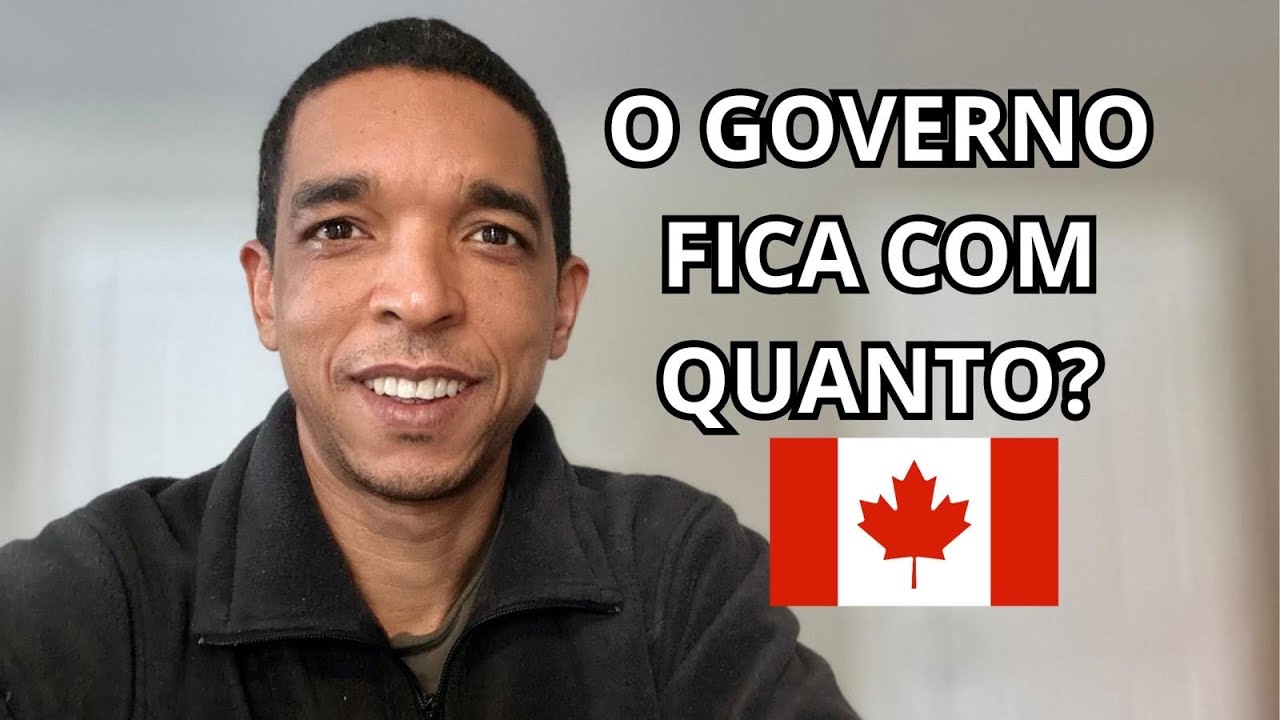 Quanto REALMENTE sobra do seu salário no CANADÁ? l impostos explicados 