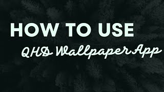 How to use QHD Wallpaper app By Sanaira TeCh screenshot 2