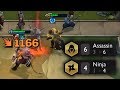 6 x Asassin, 4 x Ninja | Teamfight Tactics Gameplay [Deutsch]