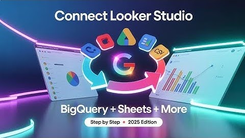 Looker Studio Tutorial | Create Interactive Dashboards with BigQuery Data #LookerStudio 