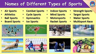 List of Sports | Different Types of Sports | 60 Sports name | Asian / Athletic Games | List of Games