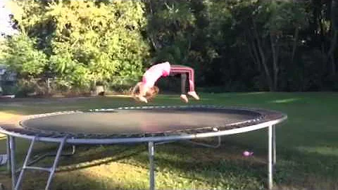 First time doing a backhandspring
