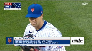 Jacob deGrom a 15K CGSO, all the pitches on April 23, MLB 2021