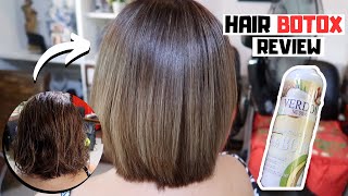 HAIR BOTOX TREATMENT AT HOME | Verdon Ne Silky Hair Botox Review | Lolly Isabel