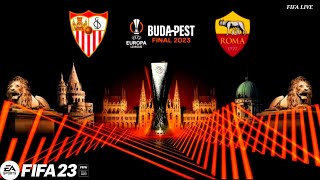 UEFA Europa League Final | Sevilla vs Roma | PS5 | Fifa 23 | 4K