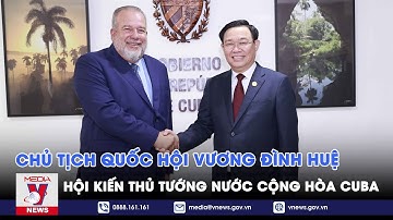 Chủ tịch Quốc hội Vương Đình Huệ hội kiến Thủ tướng nước Cộng hòa Cuba - VNEWS