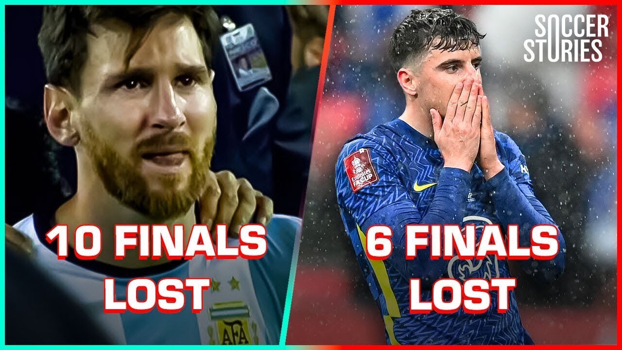 10 Football Stars Who Have Lost The Most Finals￼