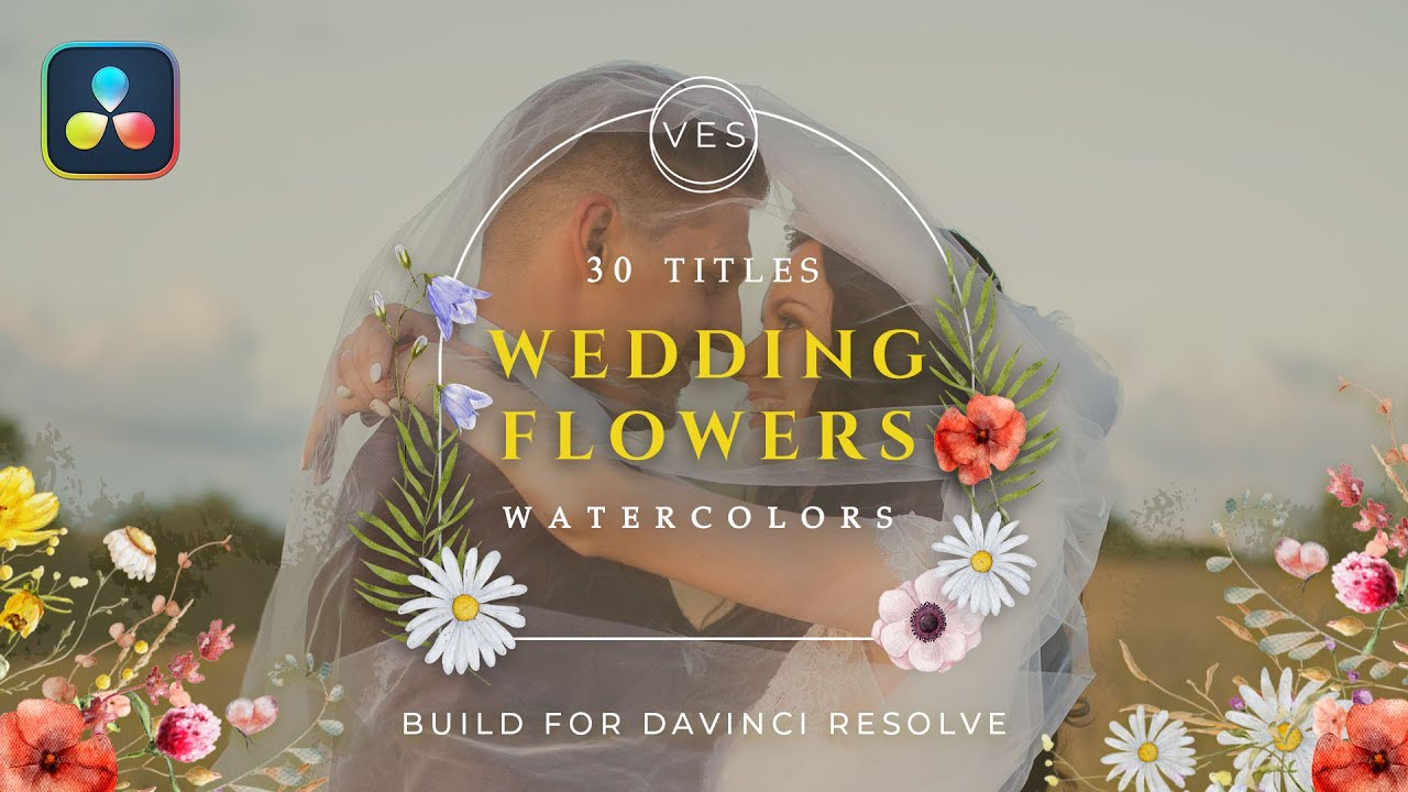 davinci resolve wedding titles free