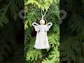 Making Macrame Angel - DIY Christmas Ornament #decoration #crafts #decor #tutorial
