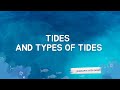 Tides and their types || High and Low Tides