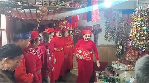 Hát Then Lẩu Then Múa Chầu Làm Lễ Tăng Binh Cấp Sắc Cực hay tại Biển Động Lục Ngạn Bắc Giang p18