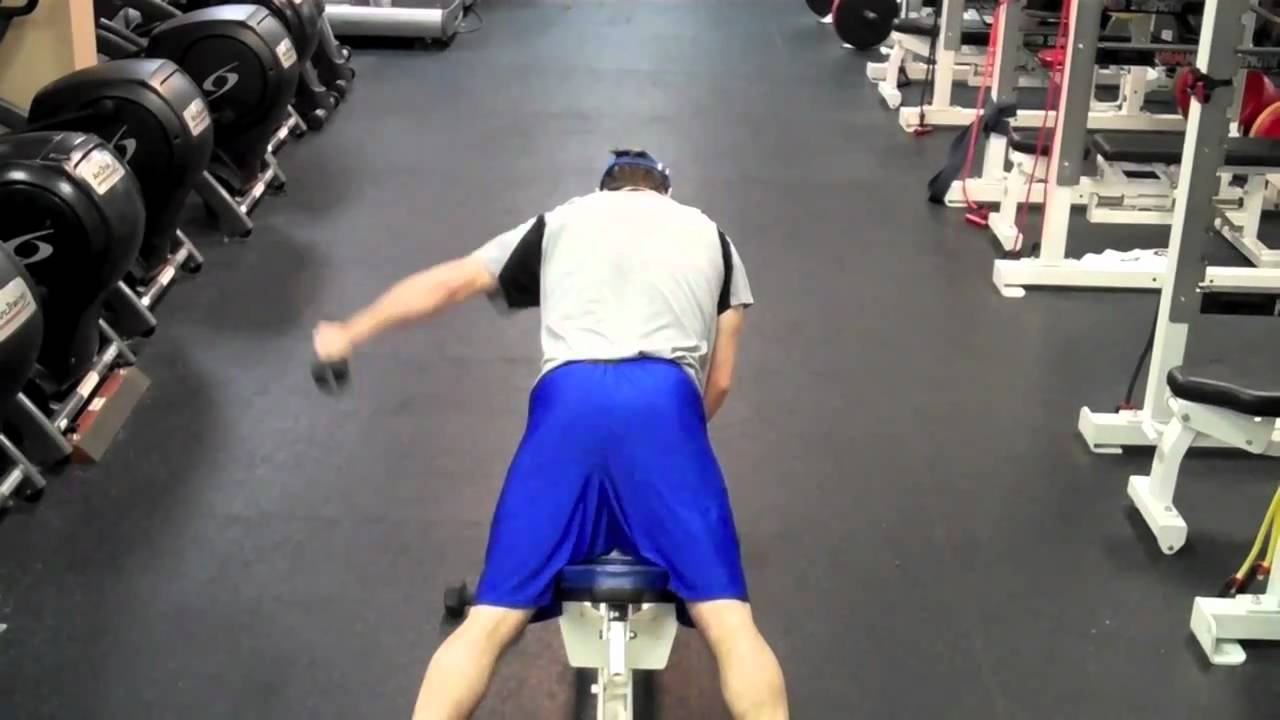 Prone Incline Single arm T , Y - YouTube