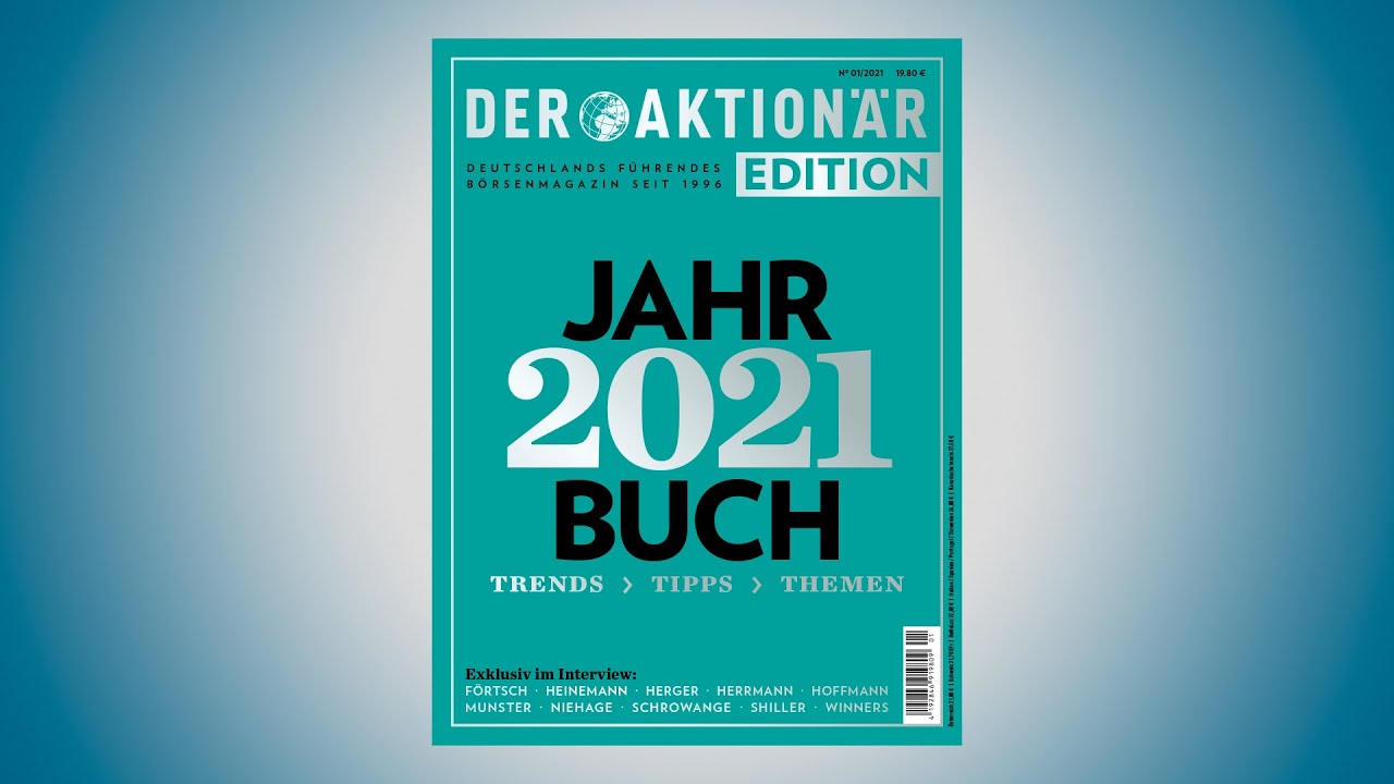 Der Aktionar Jahrbuch 21 Trend Tipps Themen Youtube