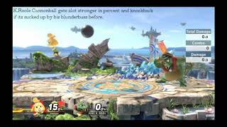 Isabelle Matchup Guide - K.rool 1